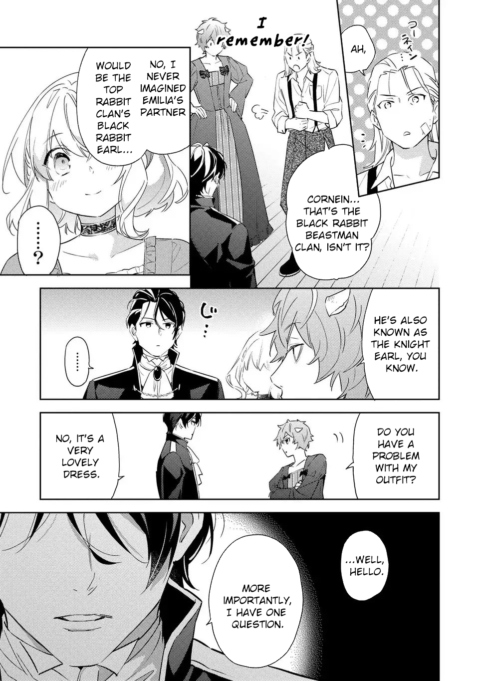 The Black Rabbit Count’s Devoted Marriage Proposal. Chapter 3 Page 9